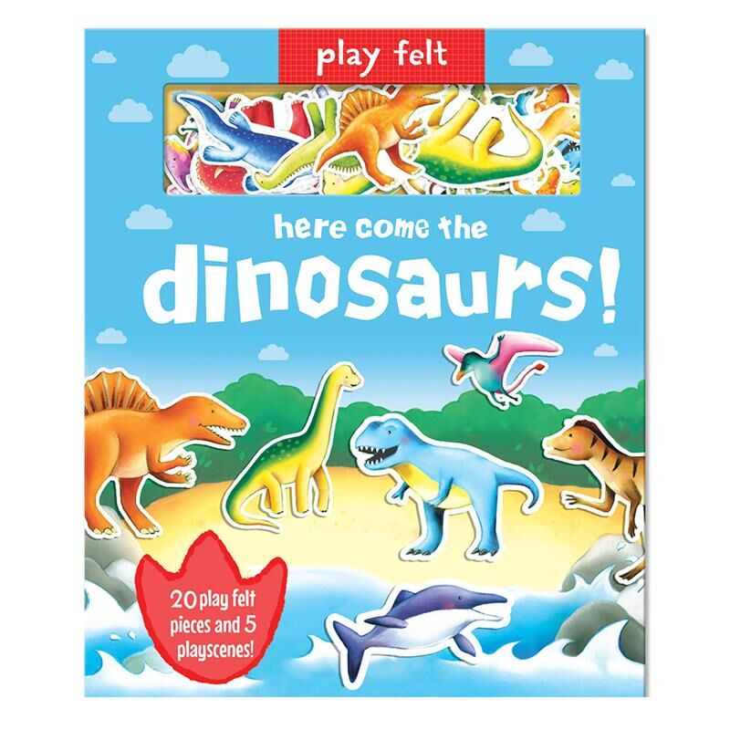 Play Felt - Here Comes Te Dinosaurs