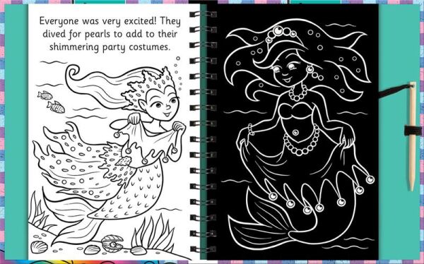 Scratch And Draw - Mermaids