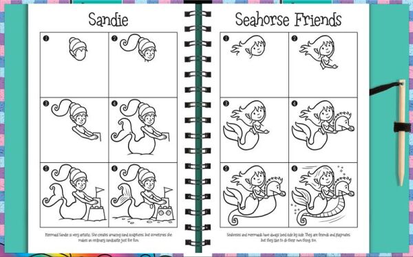 Scratch And Draw - Mermaids