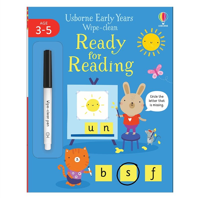Early Years Wipe Clean Ready For Reading