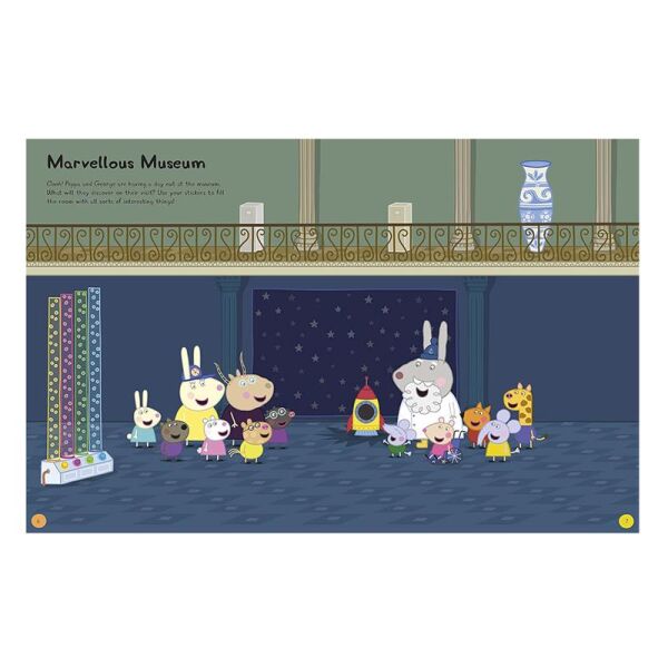 Peppa Pig - Peppas Favourite Places Sticker Book