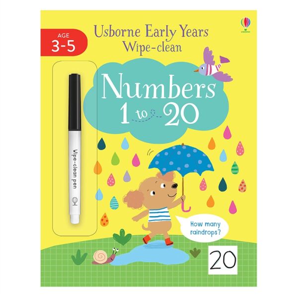 Early Years Wipe Clean Numbers 1-20