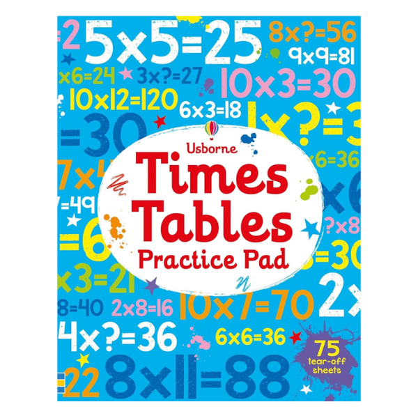 TIMES TABLES PRACTICE PAD
