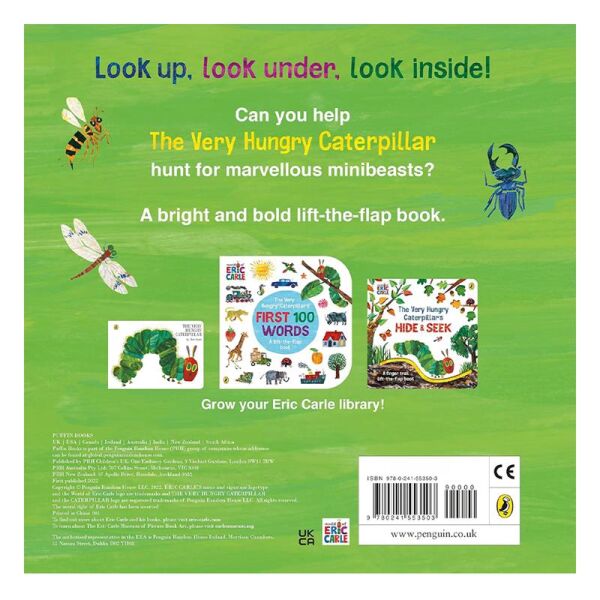 The Very Hungry Caterpillars Bug Hunt - Board Book