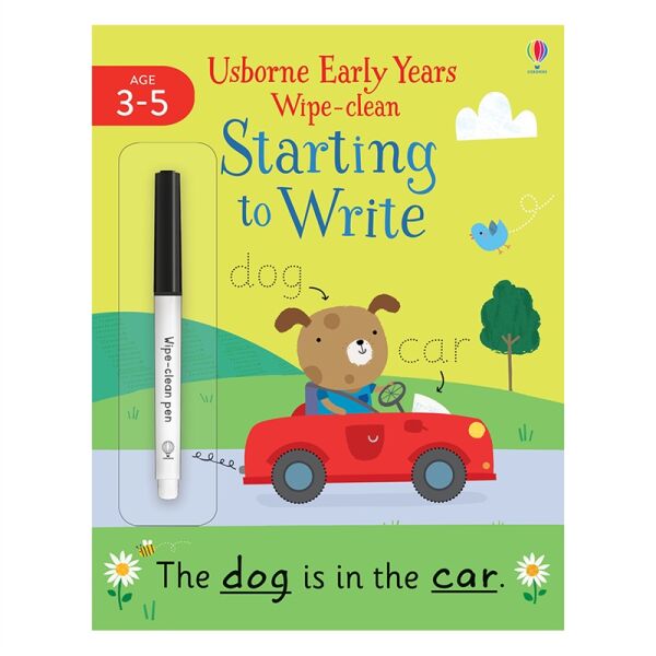 Early Years Wipe Clean Starting To Write