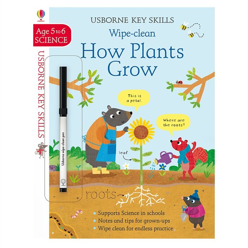 Key Skills Wipe Clean How Plants Grow 5-6