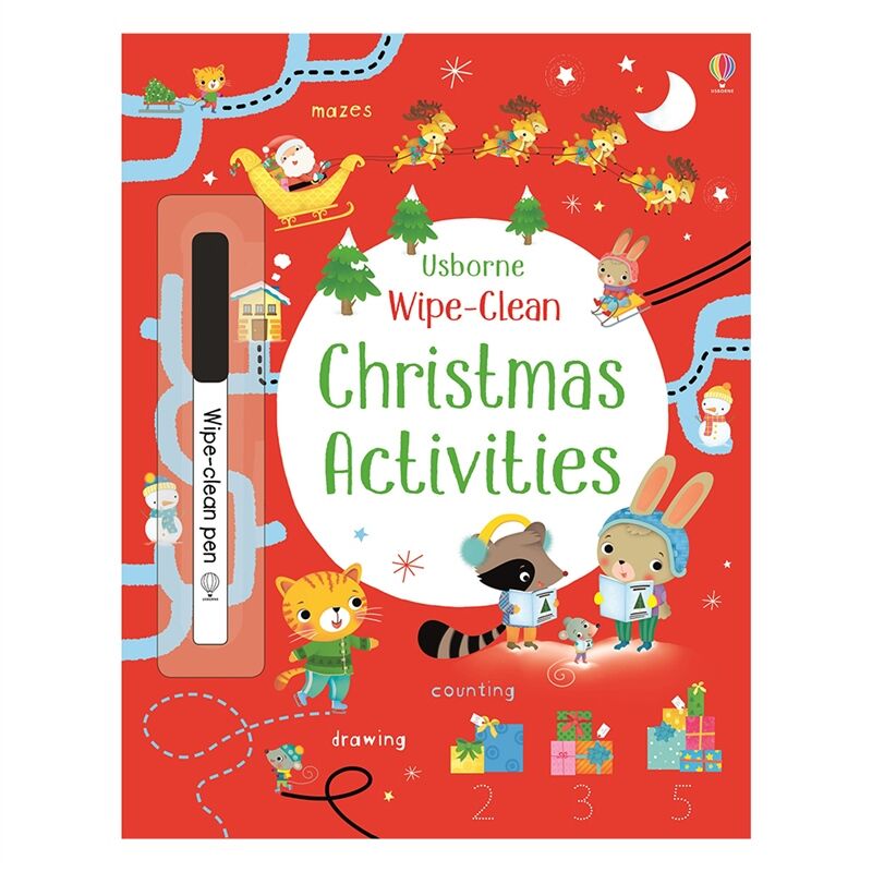 Wipe Clean Christmas Activities