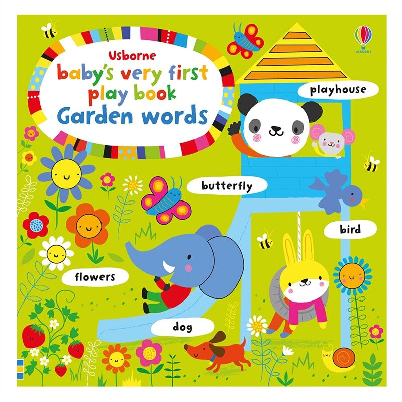 Baby S Very First Playbook Garden Words