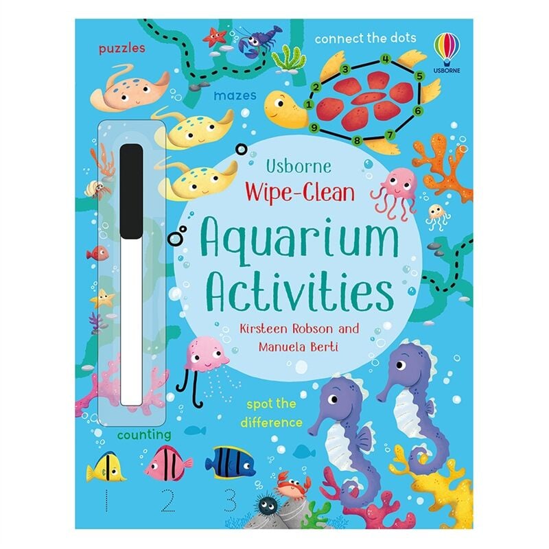 Wipe Clean Aquarium Activities