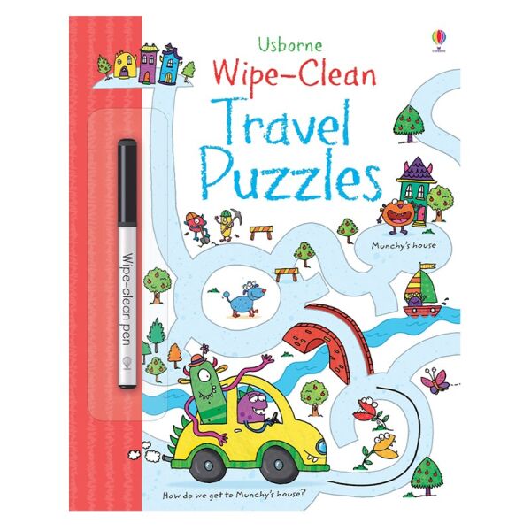Wipe Clean Travel Puzzles