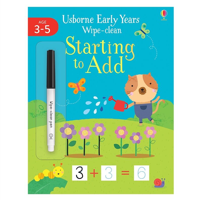 Early Years Wipe-Clean Starting To Add
