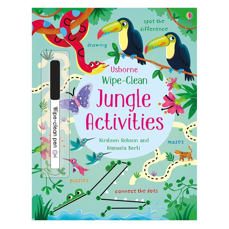 Wipe-Clean Jungle Activities