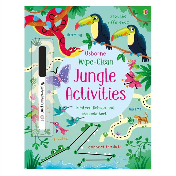 Wipe-Clean Jungle Activities