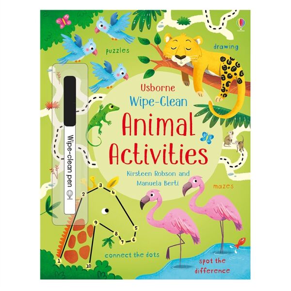 Wipe-Clean Animal Activities