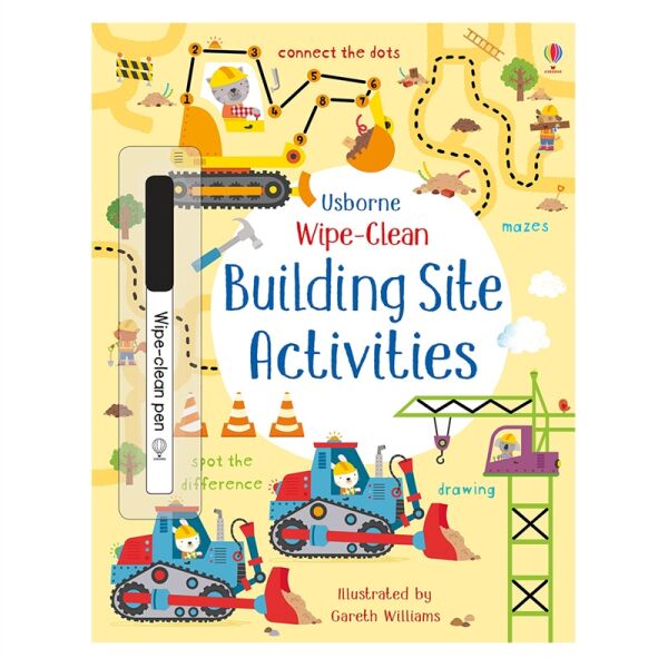 Wipe-Clean Building Site Activities
