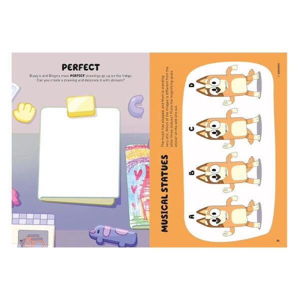 Bluey - Super Stickers An Activity Book