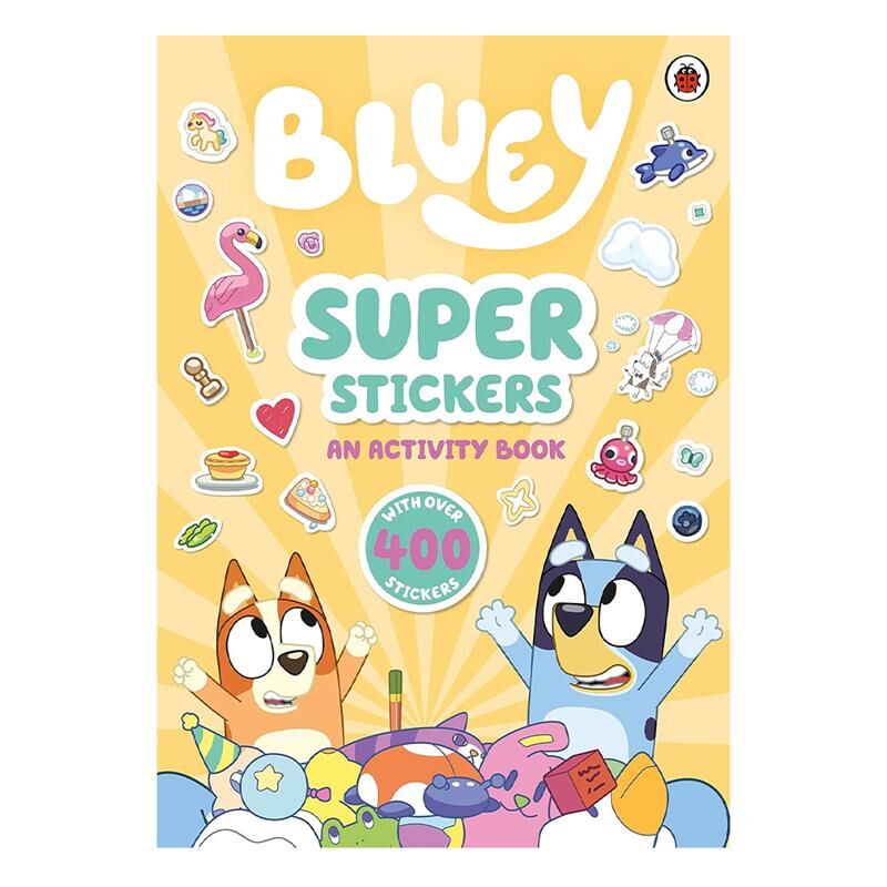 Bluey - Super Stickers An Activity Book