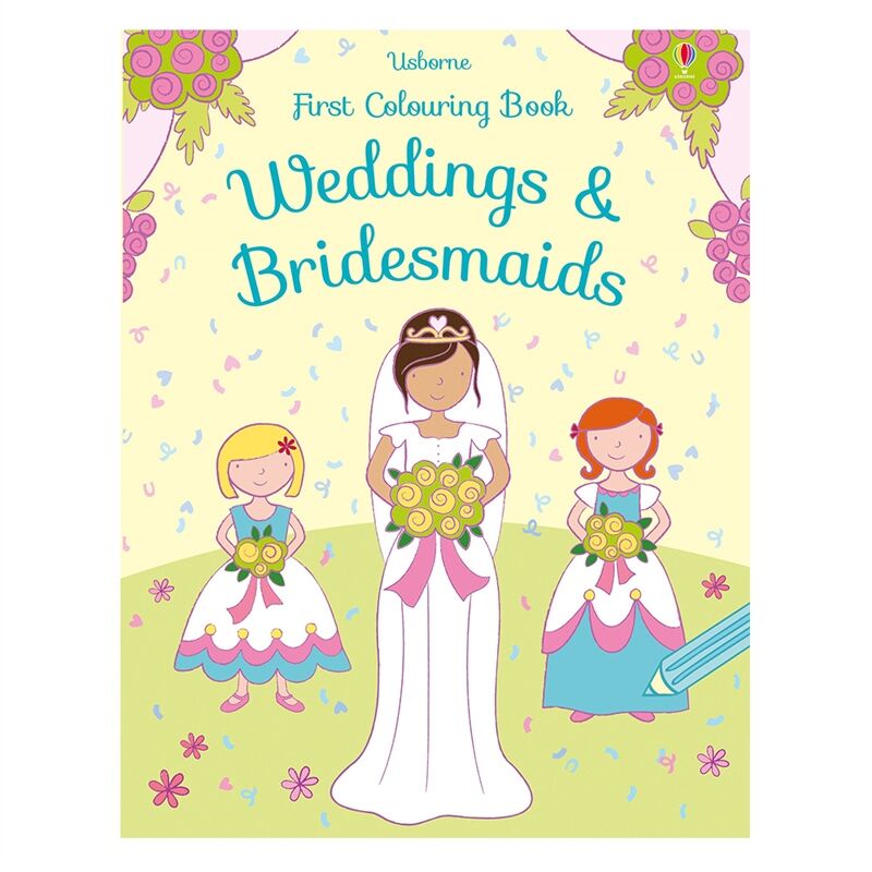 Wedding - Bridesmaids - First Colouring Book