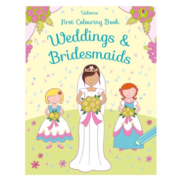 Wedding - Bridesmaids - First Colouring Book