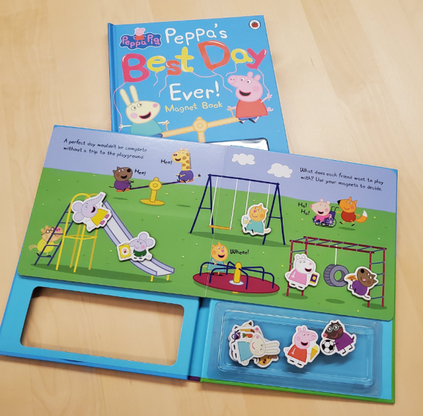 Peppa Pig - Peppa S Best Day Ever Magnet Book