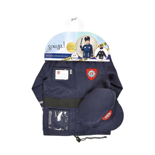 Polis Kostüm Seti 4-7 Yaş