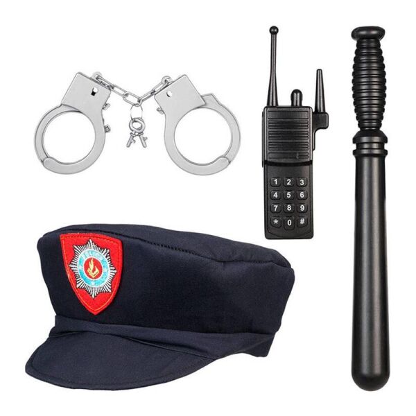 Polis Kostüm Seti 4-7 Yaş