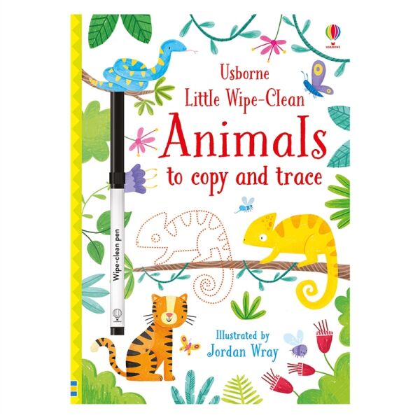 Little Wipe-Clean Animals To Copy And Trace