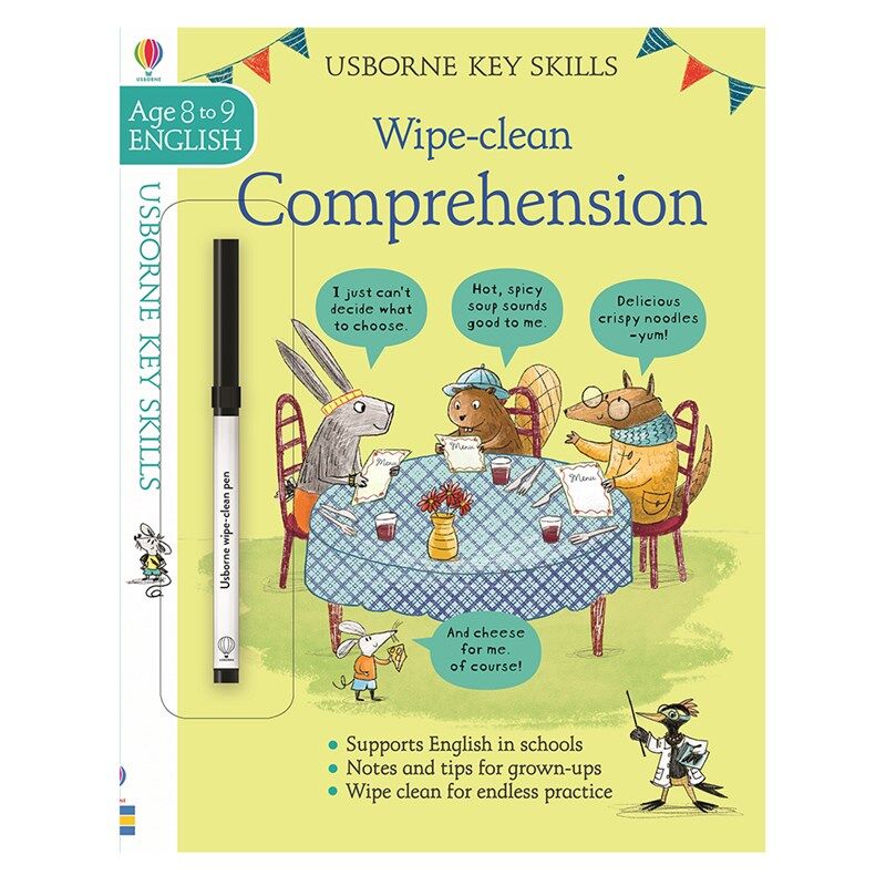 Key Skills Wipe Clean Comprehension 8-9
