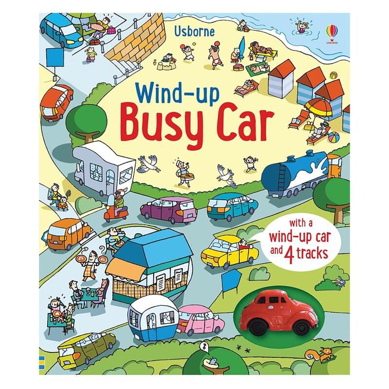 Wind-Up Busy Car