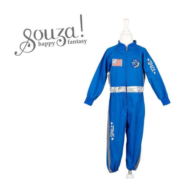Mavi Astronot Kostümü 3-4 Yaş