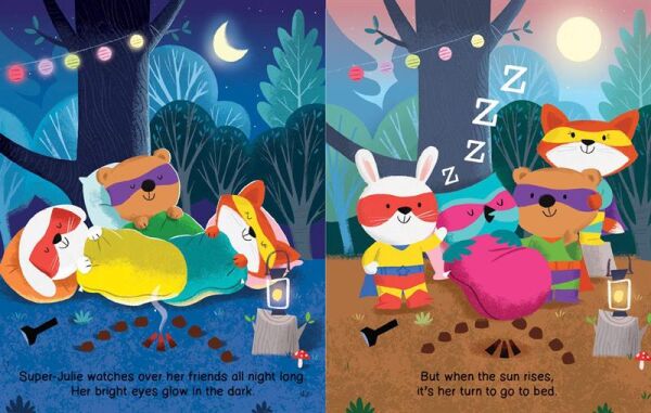Sweet Dreams With Super-Julie (Finger Puppet Book)