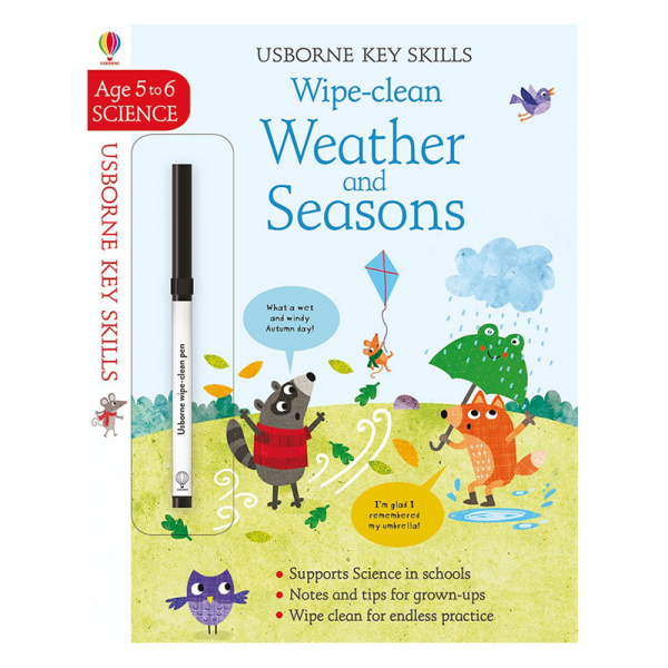 Key Skills Wipe Clean Weather And Seasons 5-6