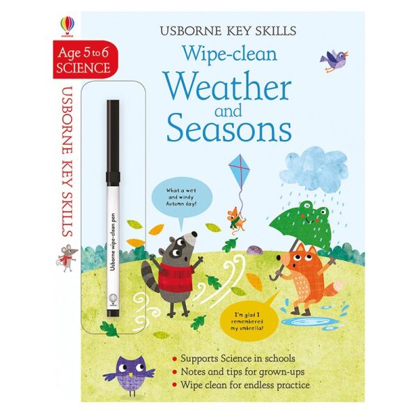 Key Skills Wipe Clean Weather And Seasons 5-6