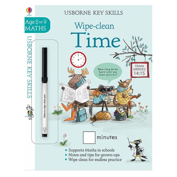 Key Skills Wipe Clean Time 8-9