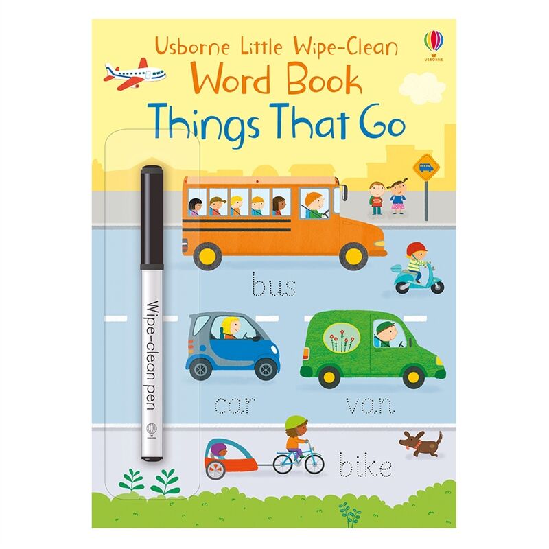 Little Wipe-Clean Word Book Things That Go