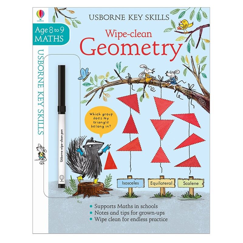 Key Skills Wipe Clean Geometry 8-9