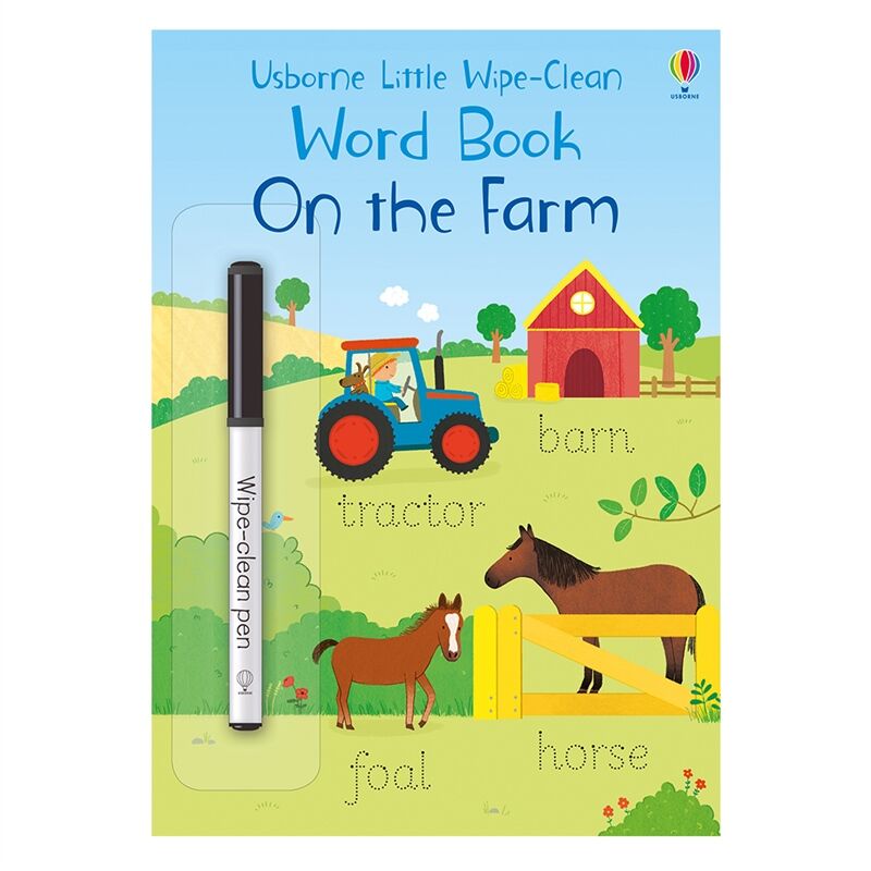 Little Wipe-Clean Word Book On The Farm