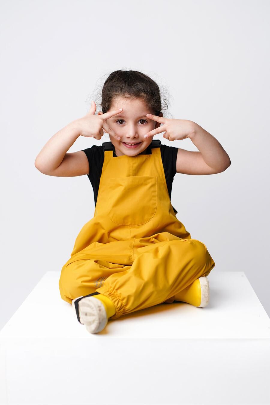 NiceKids Yağmur Tulumu Çocuk / Hardal