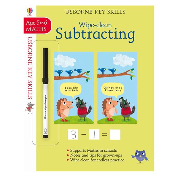 Key Skills Wipe Clean Subtracting 5-6