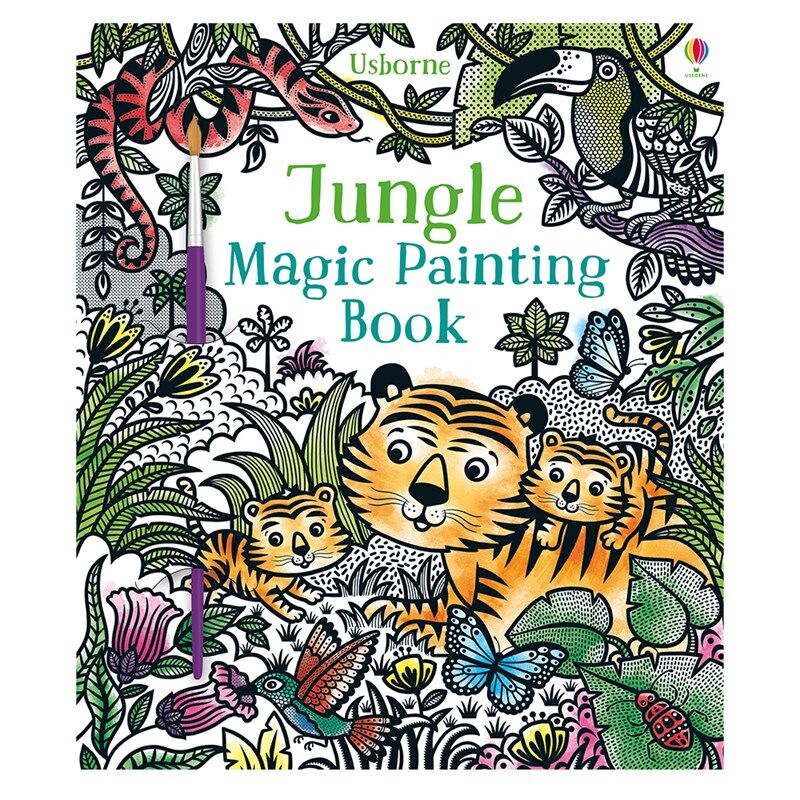 Jungle Magic Painting Book