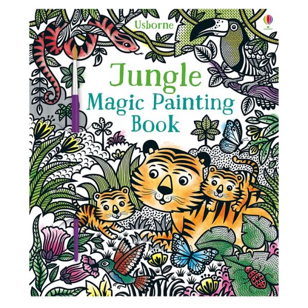 Jungle Magic Painting Book