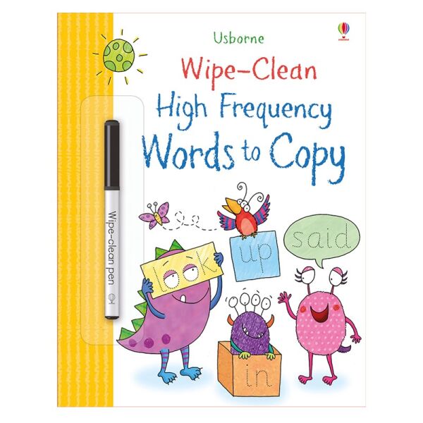 Wipe Clean High-Frequency Words To Copy