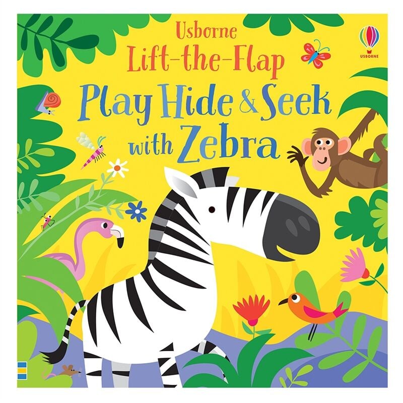 Lift The Flap Play Hide-Seek With Zebra