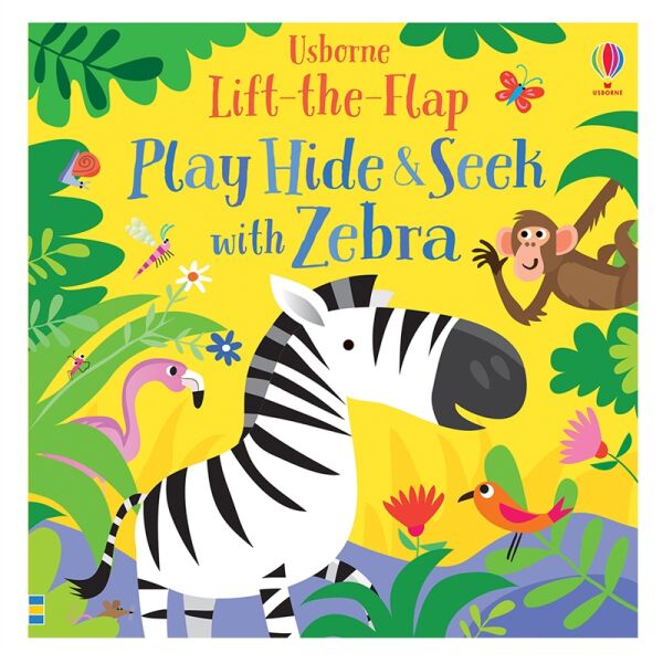 Lift The Flap Play Hide-Seek With Zebra
