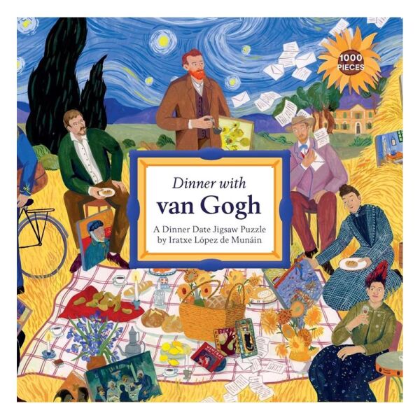 Dinner with Van Gogh - 1000pcs Classic Jigsaw