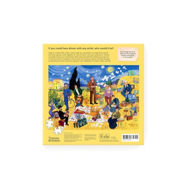Dinner with Van Gogh - 1000pcs Classic Jigsaw