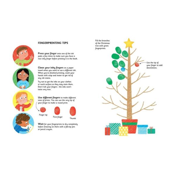Fingerprints Activities - Christmas
