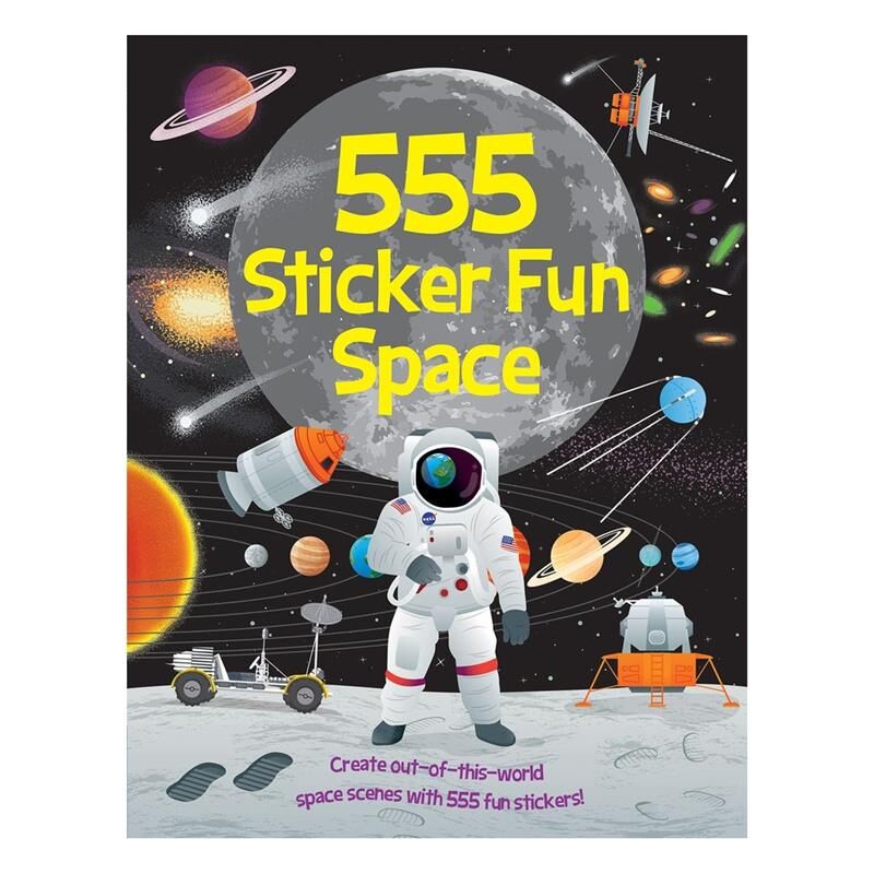 555 Sticker Fun - Space