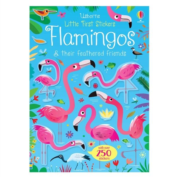 Little First Stickers Flamingos-Their Feathered Fr