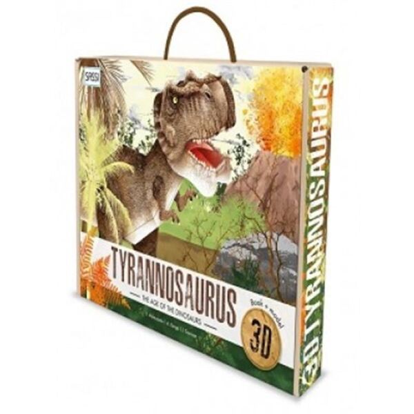 Kitap ve 3D Model - Tyrannosaurus